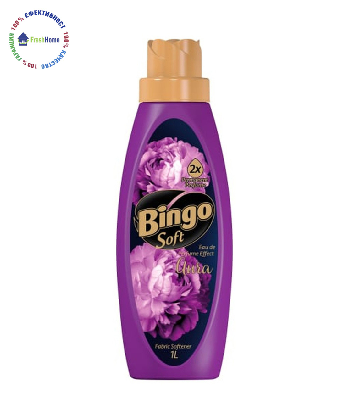 Bingo Soft Aura Омекотител за тъкани 1л.