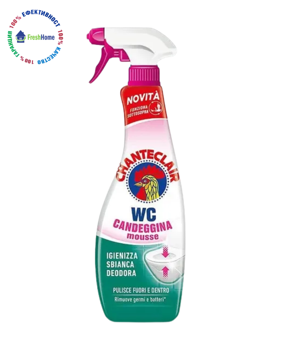 Chanteclair WC Disincrostante Mousse – спрей пяна с белина 625 мл