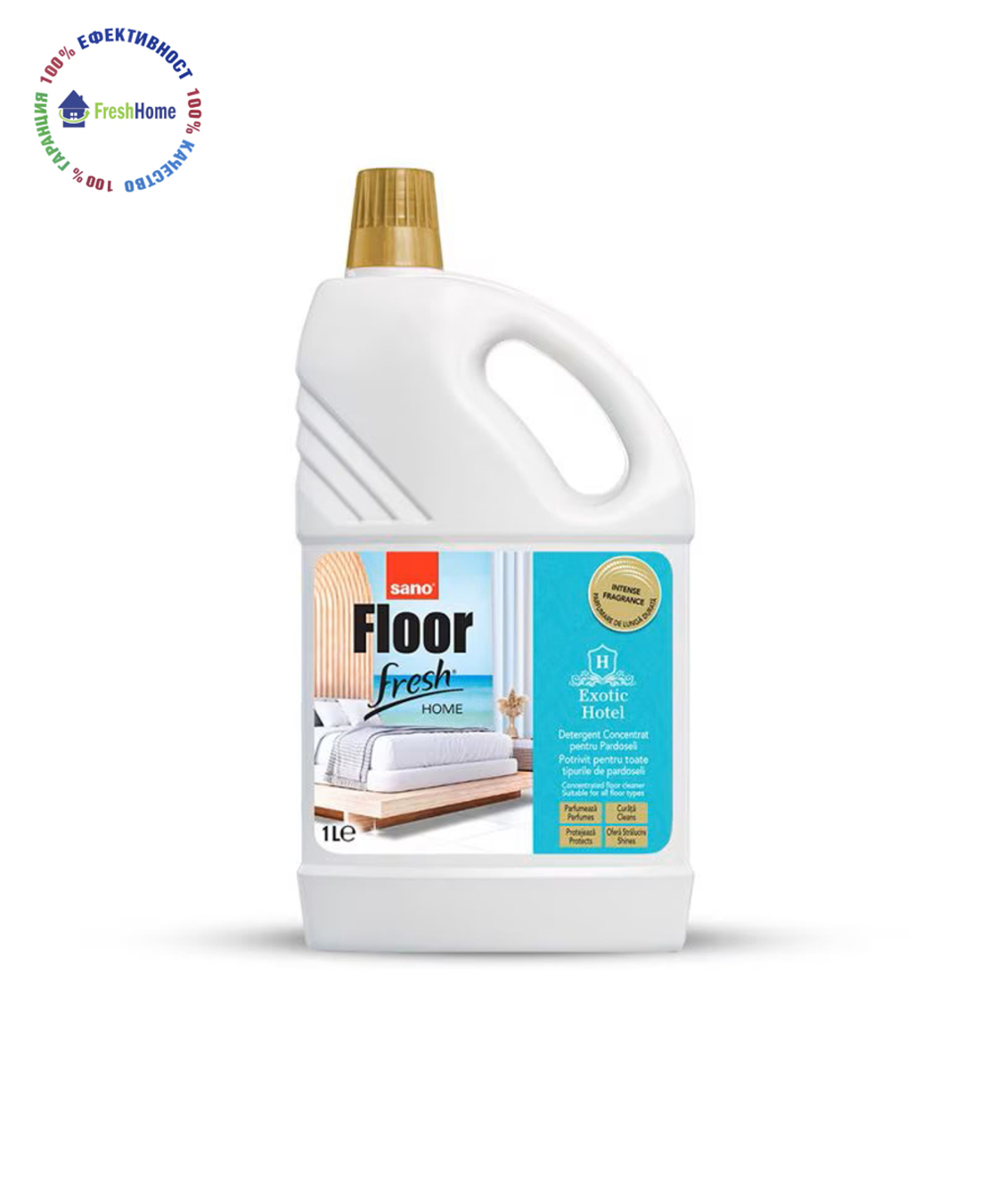 Sano Floor Fresh Home EXOTIC HOTEL 1l. концентриран ароматизиран препарат за под