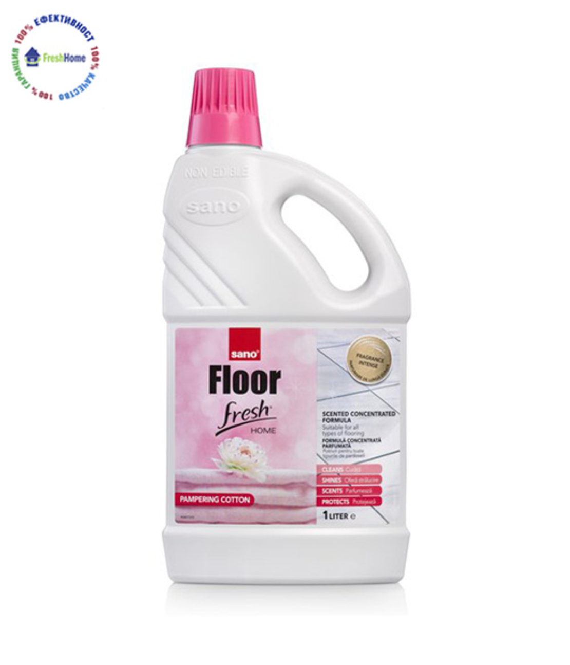 Sano Floor Fresh Home 1l. препарат за под Галещ памук