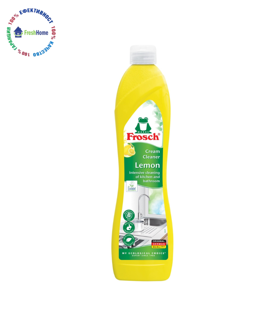 Frosch Cream Cleaner Lemon почистващ крем 500 мл