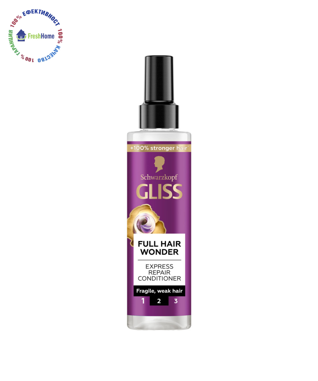 GLISS Schwarzkopf FULL HAIR WONDER спрей балсам 200 мл.