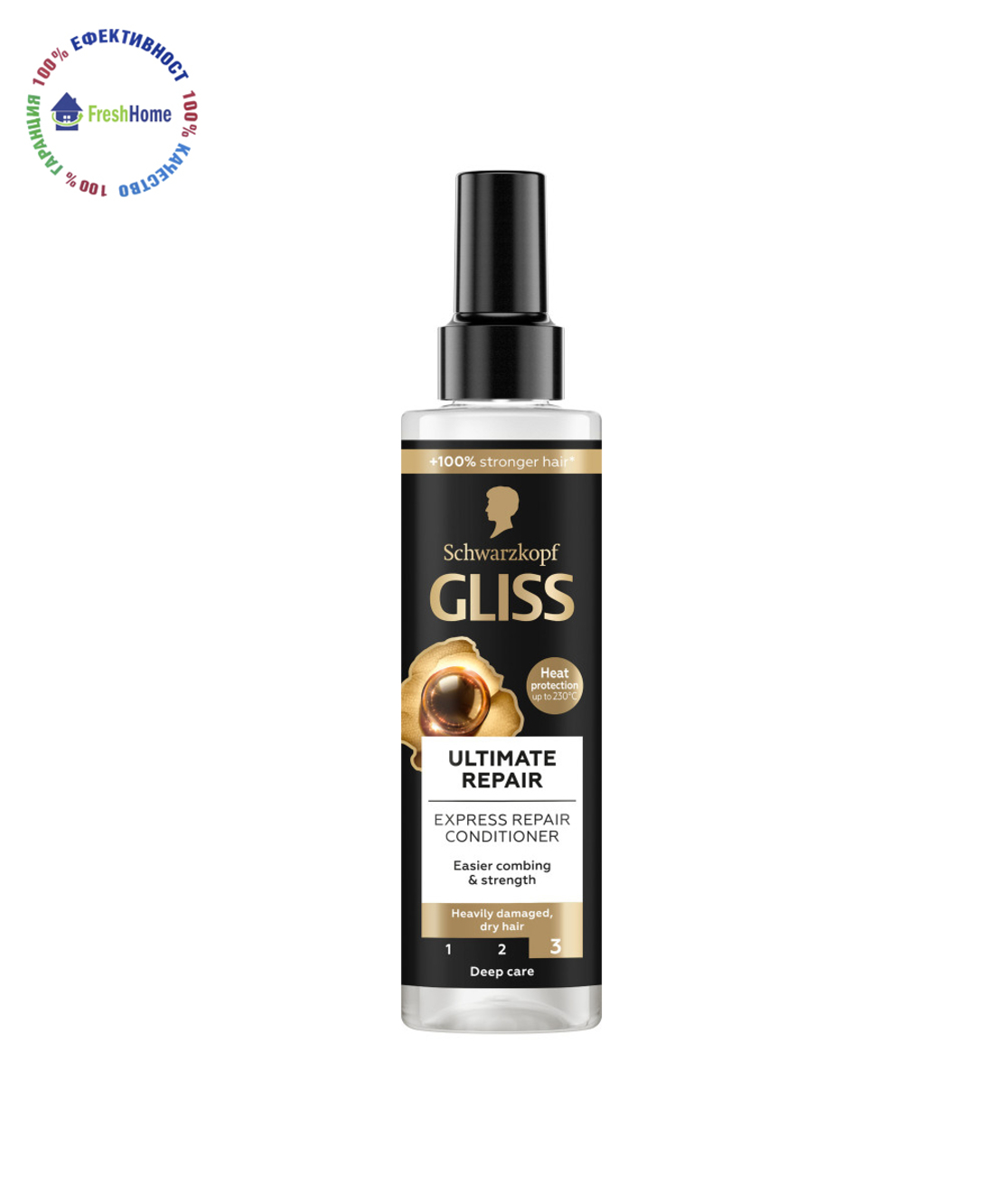 GLISS Schwarzkopf ULTIMATE REPAIR спрей балсам за коса 200 мл.