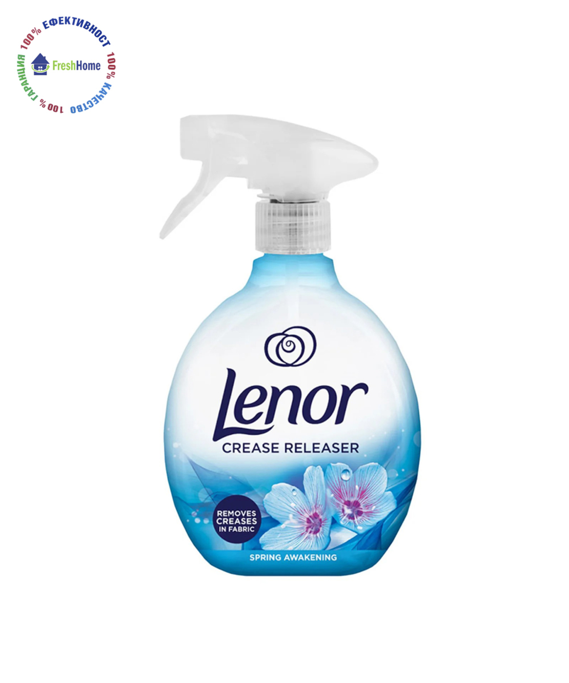 Lenor Crease Releaser SPRING AWAKENING 500 ml. спрей изглаждащ тъканите