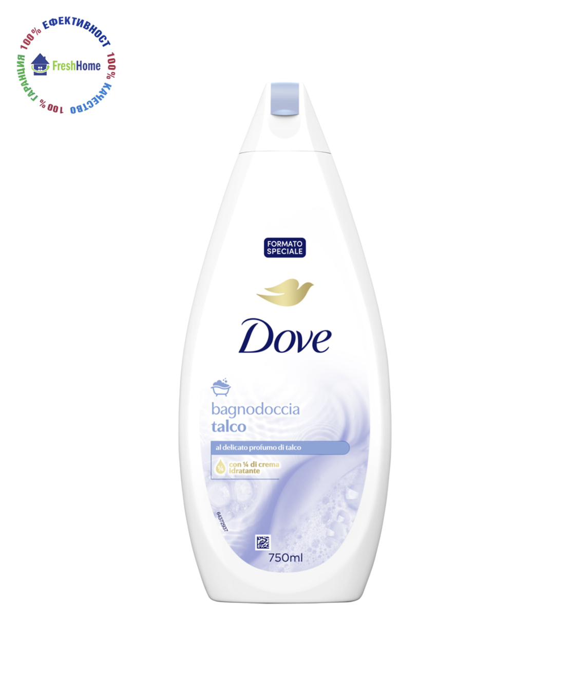 Dove badnodoccia Talco душ гел  750 мл.