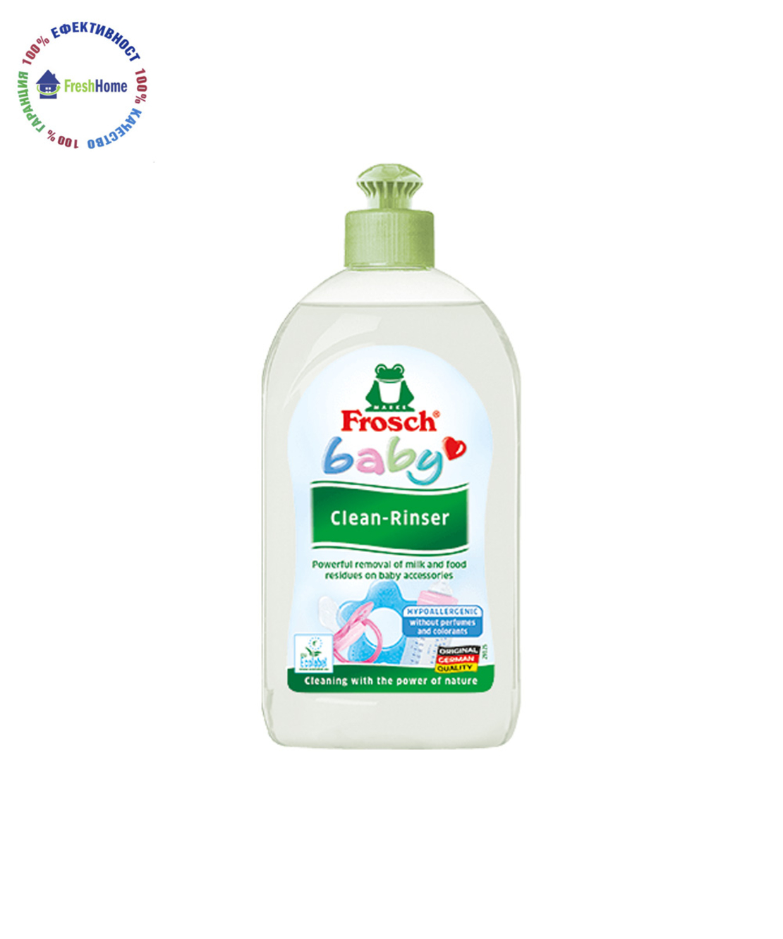 Frosch baby 500 мл. измивен препарат за бебешки съдове