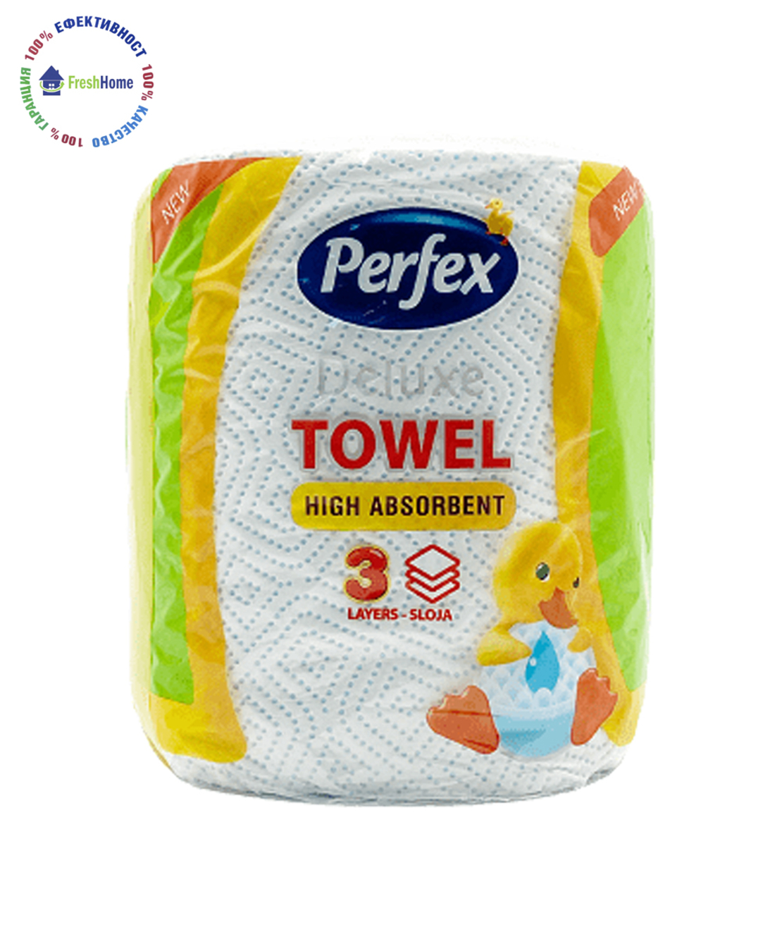 Perfex Deluxe Towel 3 layers кухненска хартия 3 пл.