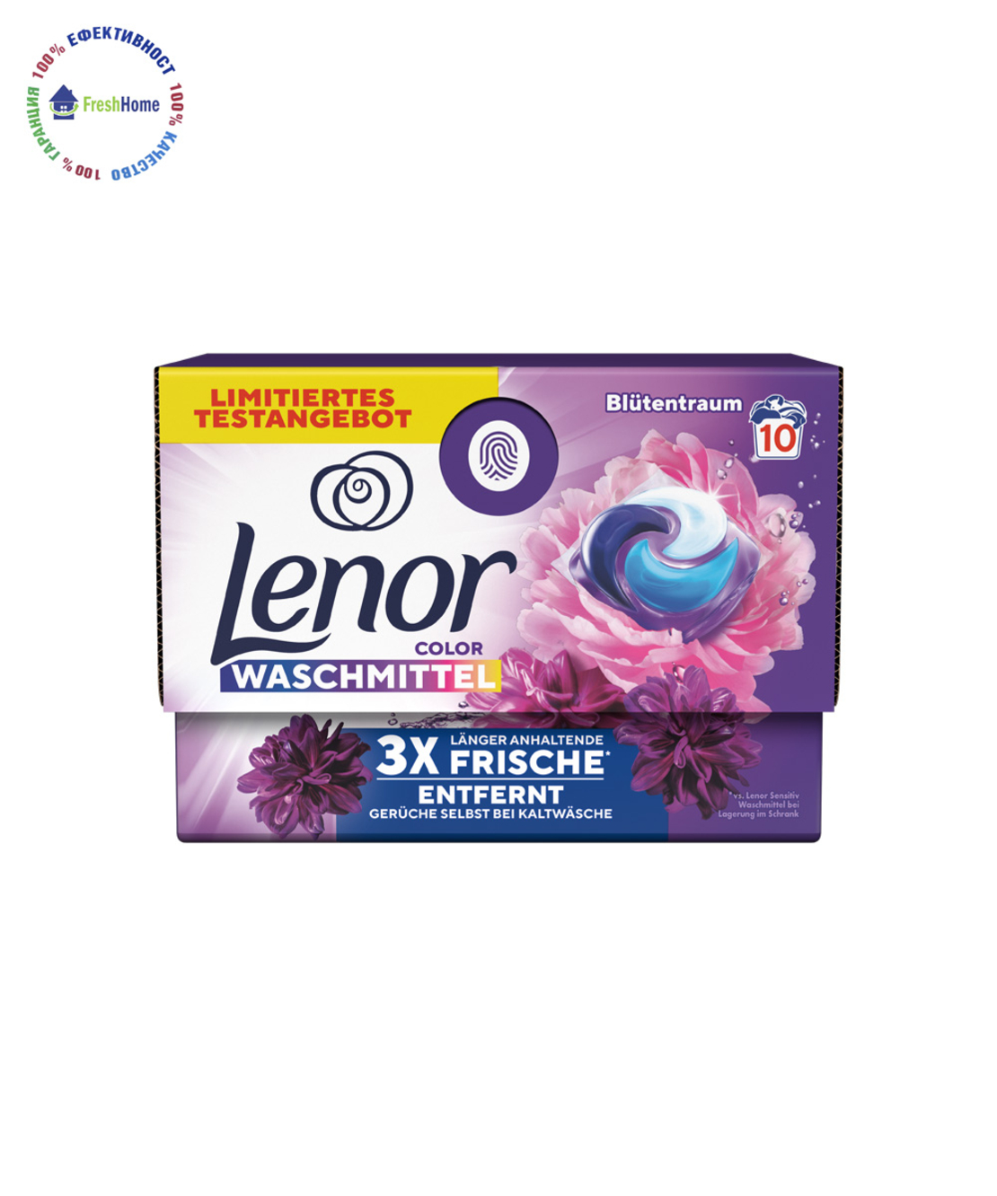 Lenor Waschmittel Color Pods Blütentraum 10 бр капсули за цветно пране