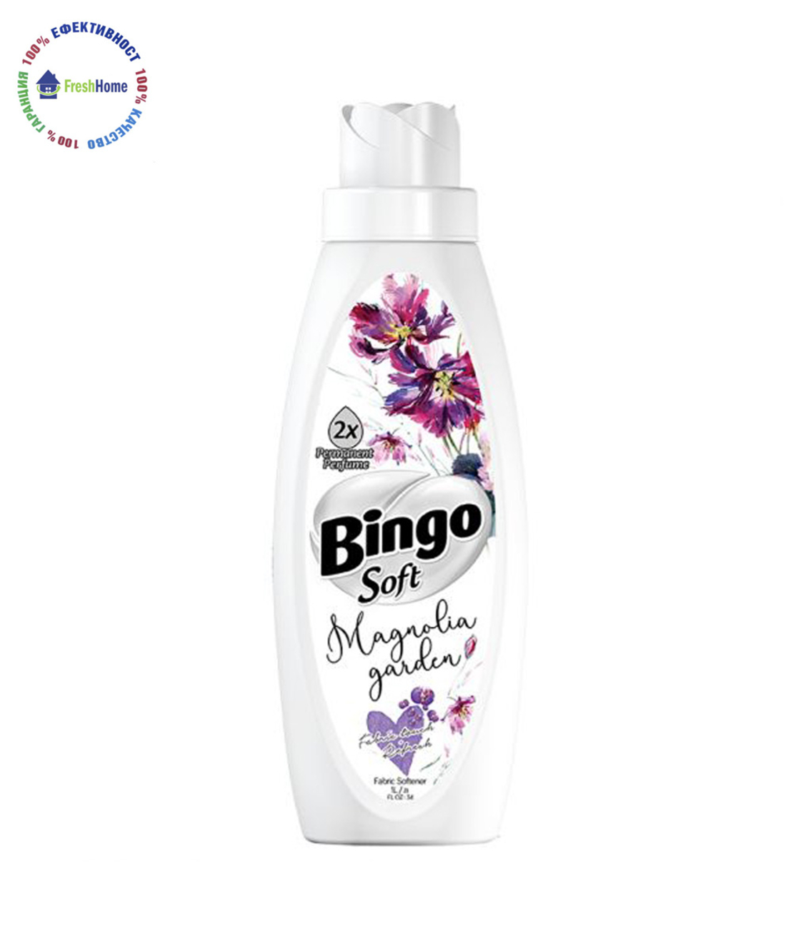 Bingo Soft  Magnolia Garden Омекотител за тъкани 1л.