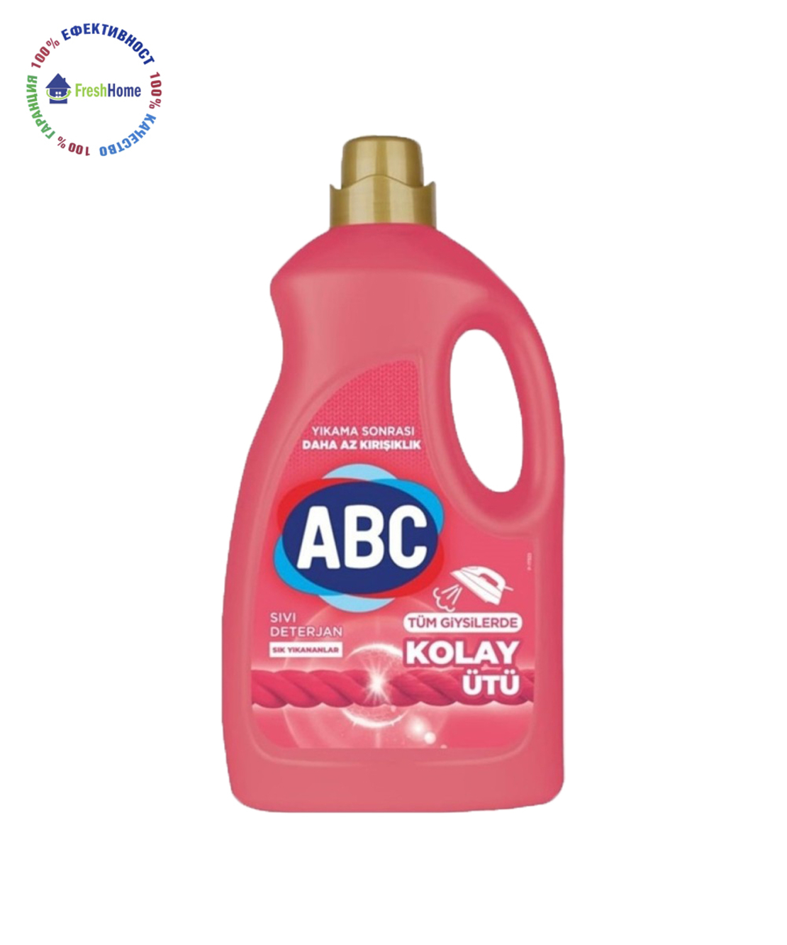 ABC универсален перилен препарат + лесно гладене 50 пранета/ 3л.