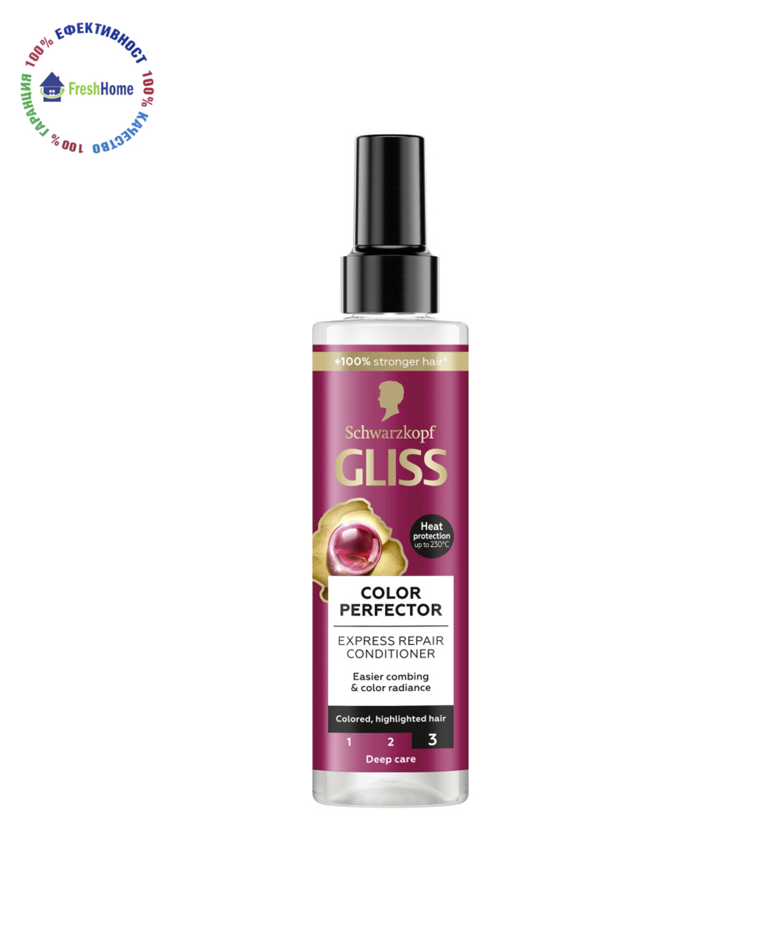 GLISS Schwarzkopf COLOR PERFECTOR спрей балсам за коса 200 мл.