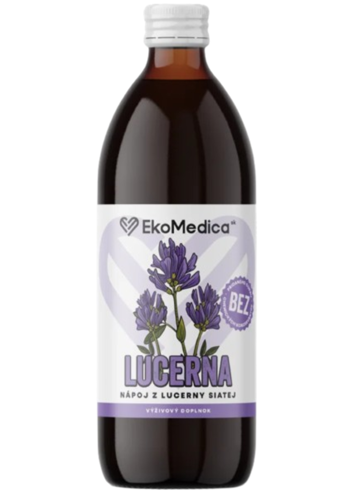 ЛЮЦЕРНА (Medicago sativa L) alfalfa -100%Течна хранителна добавка 500 мл