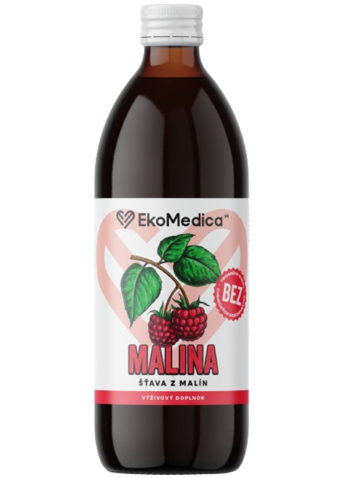 МАЛИНА (Rubus idaeus) - 100%Течна хранителна добавка 500мл
