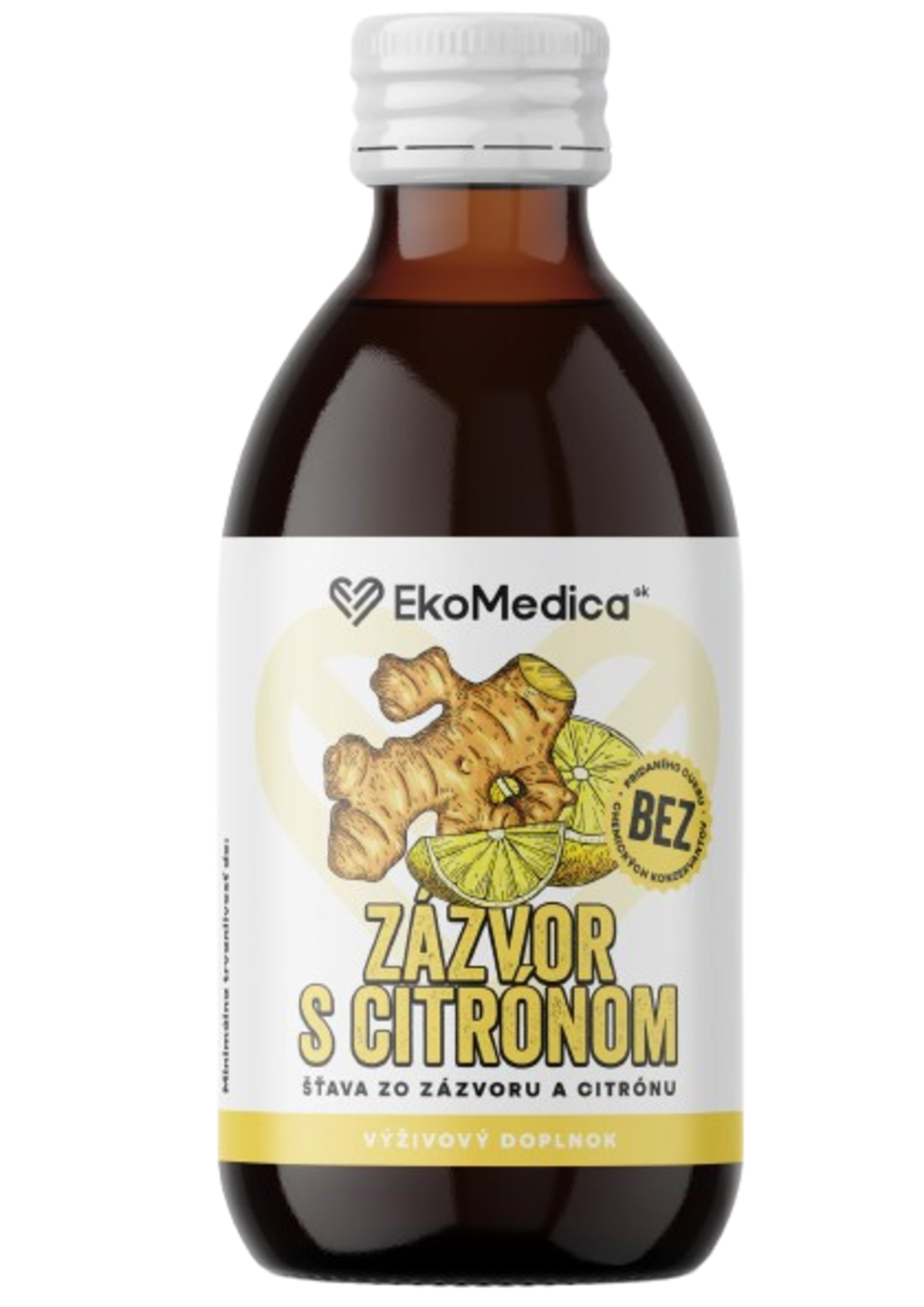 ДЖИНДЖИФИЛ И ЛИМОН (Zingiber)+(Citrus) -100%Течна хранителна добавка 250 мл