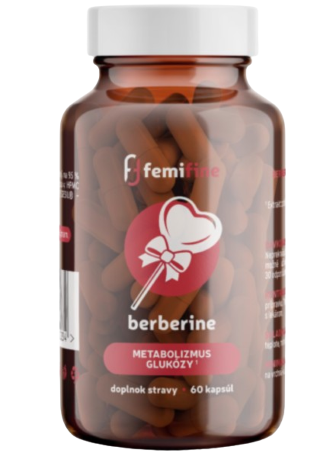 Берберин — хранителна добавка на капсули ( Berberis aristata)