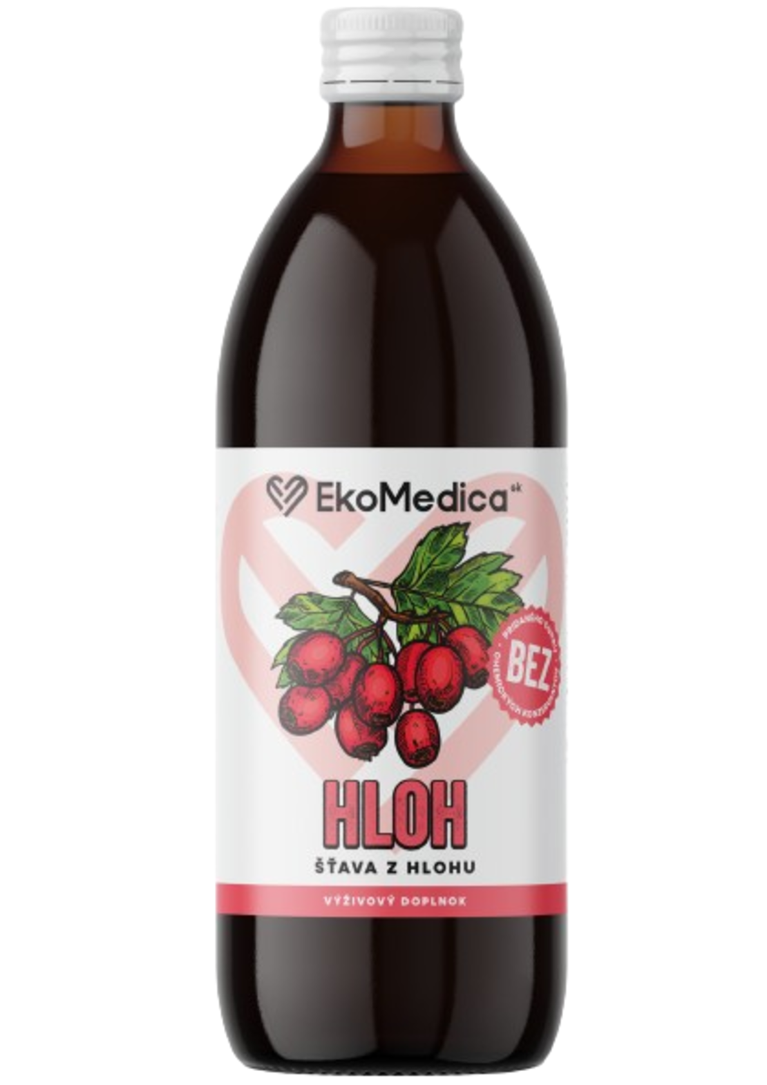 ГЛОГ (Crataegus) -100%Течна хранителна добавка 500 мл
