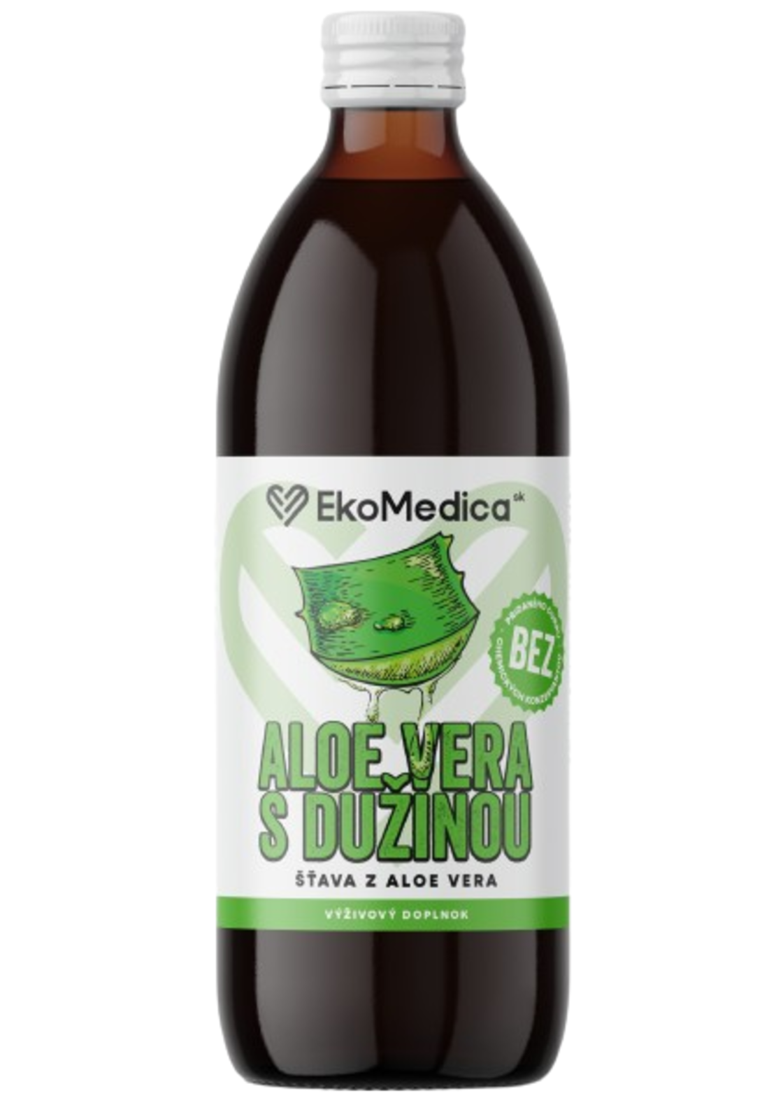 АЛОЕ ВЕРА С ПУЛПА (Aloe vera)-100%Течна хранителна добавка 500 МЛ