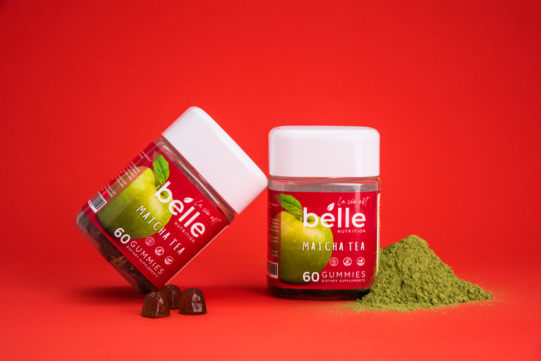 2 Belle Matcha Gummies