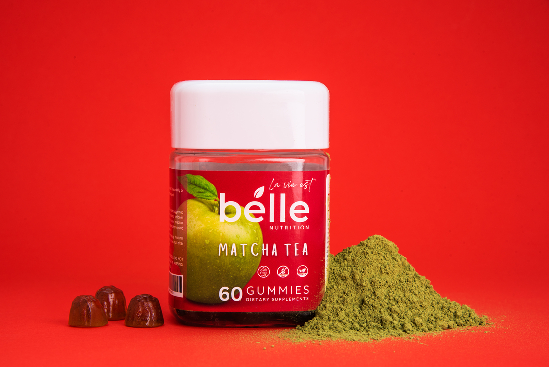 2 Belle Matcha Gummies