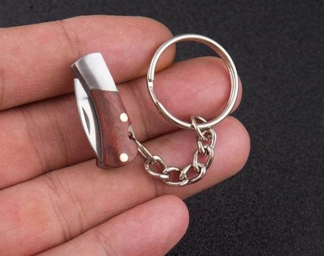 Мини нож 5см с Ключодържател