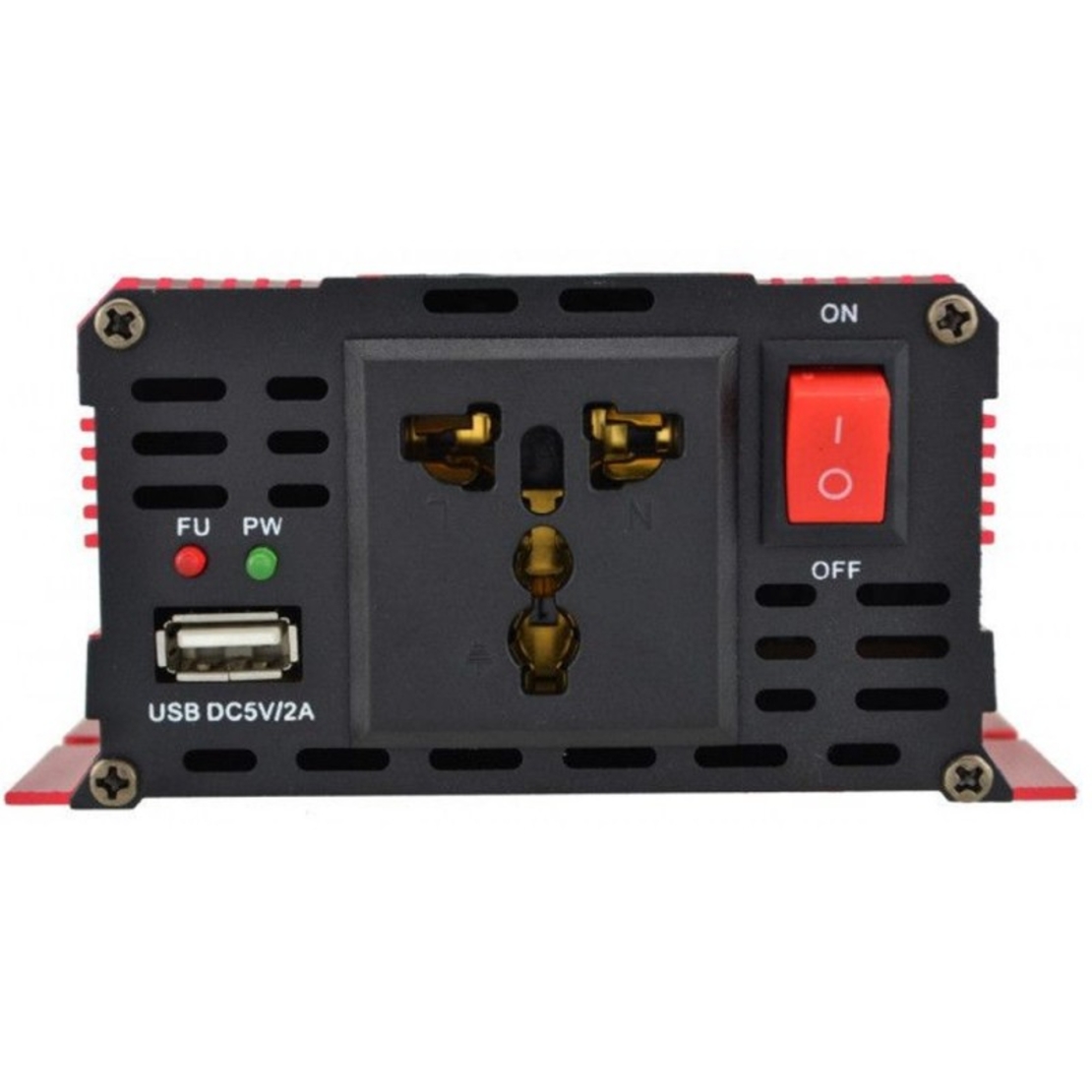 Инвертор на напрежение UKC KC-1000D, 12 волта, 1000 W, LCD дисплей