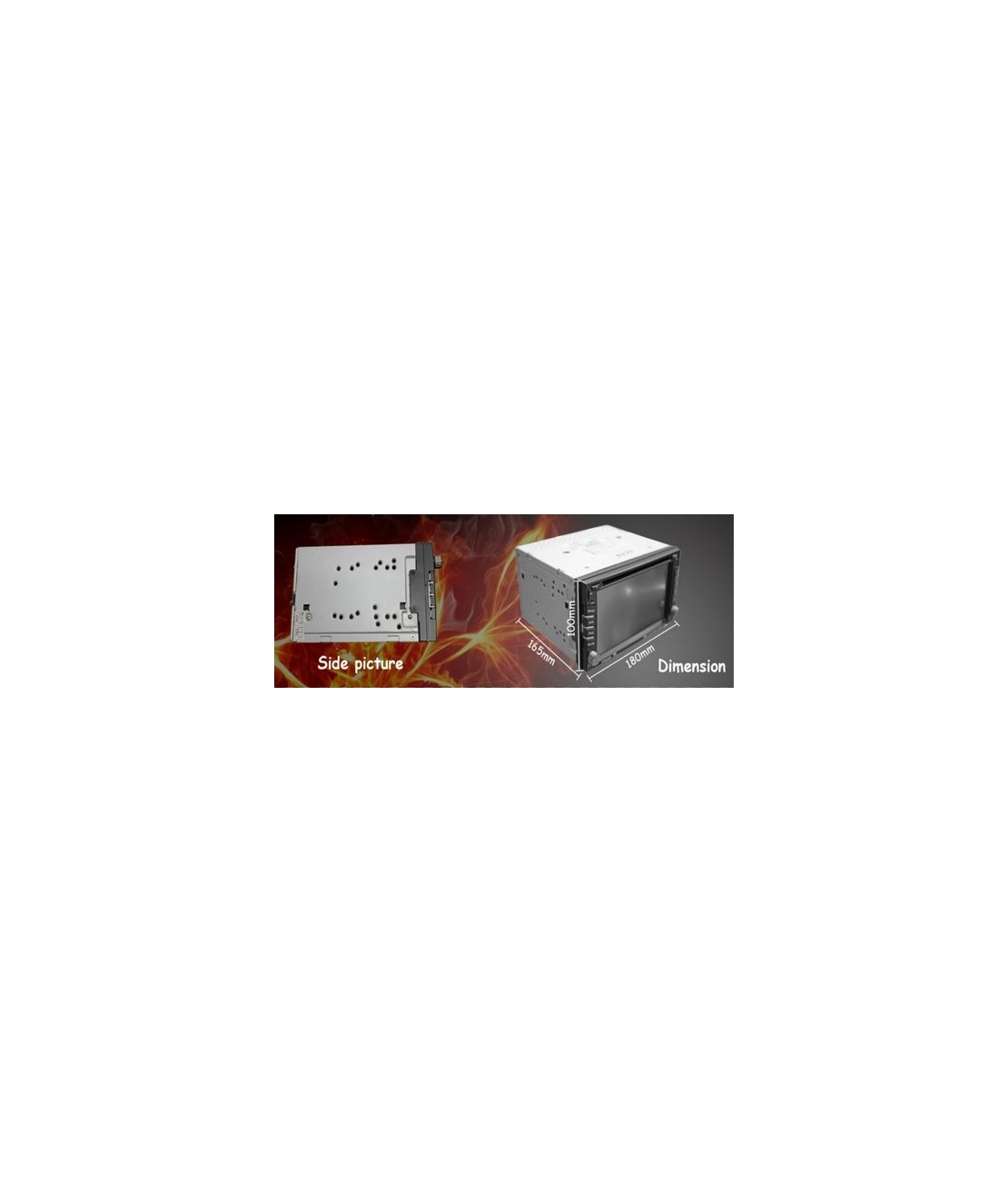 УНИВЕРСАЛЕН ДВОЕН ДИН 6516 С GPS НАВИГАЦИЯ, ЦИФРОВ TV ТУНЕР, DVD, BLUETOOTH, FM РАДИО