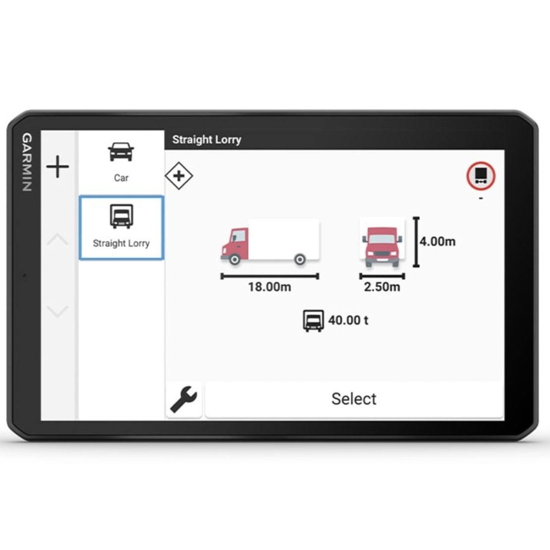 GPS навигация за Камион Garmin Dezl LGV820 MT-D