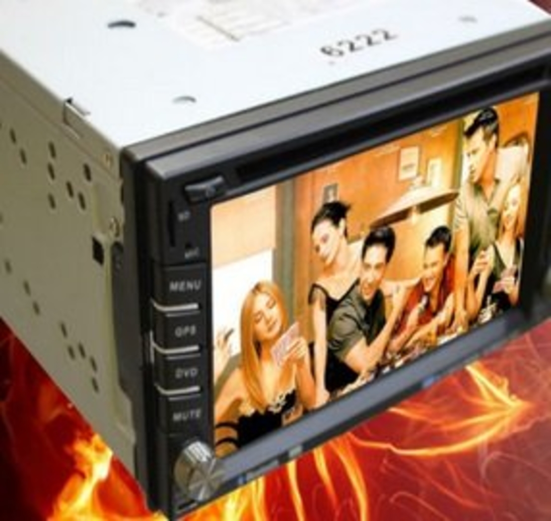 УНИВЕРСАЛЕН ДВОЕН ДИН 6516 С GPS НАВИГАЦИЯ, ЦИФРОВ TV ТУНЕР, DVD, BLUETOOTH, FM РАДИО