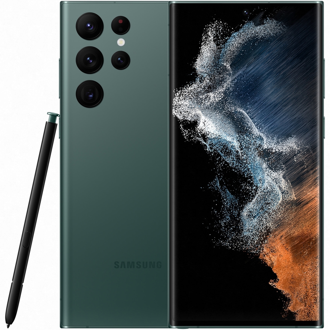 Смартфон Samsung Galaxy S22 Ultra, 256GB, 12GB RAM, 5G, Green