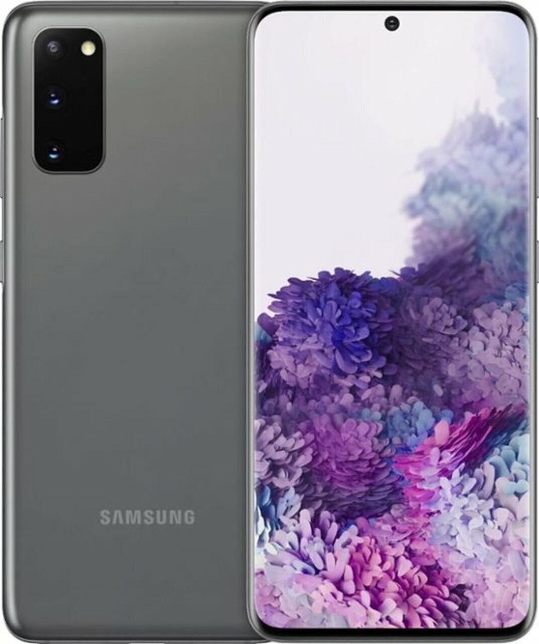 Смартфон Samsung Galaxy S20, Dual SIM, 128GB, 8GB RAM, 4G, Cosmic Gray
