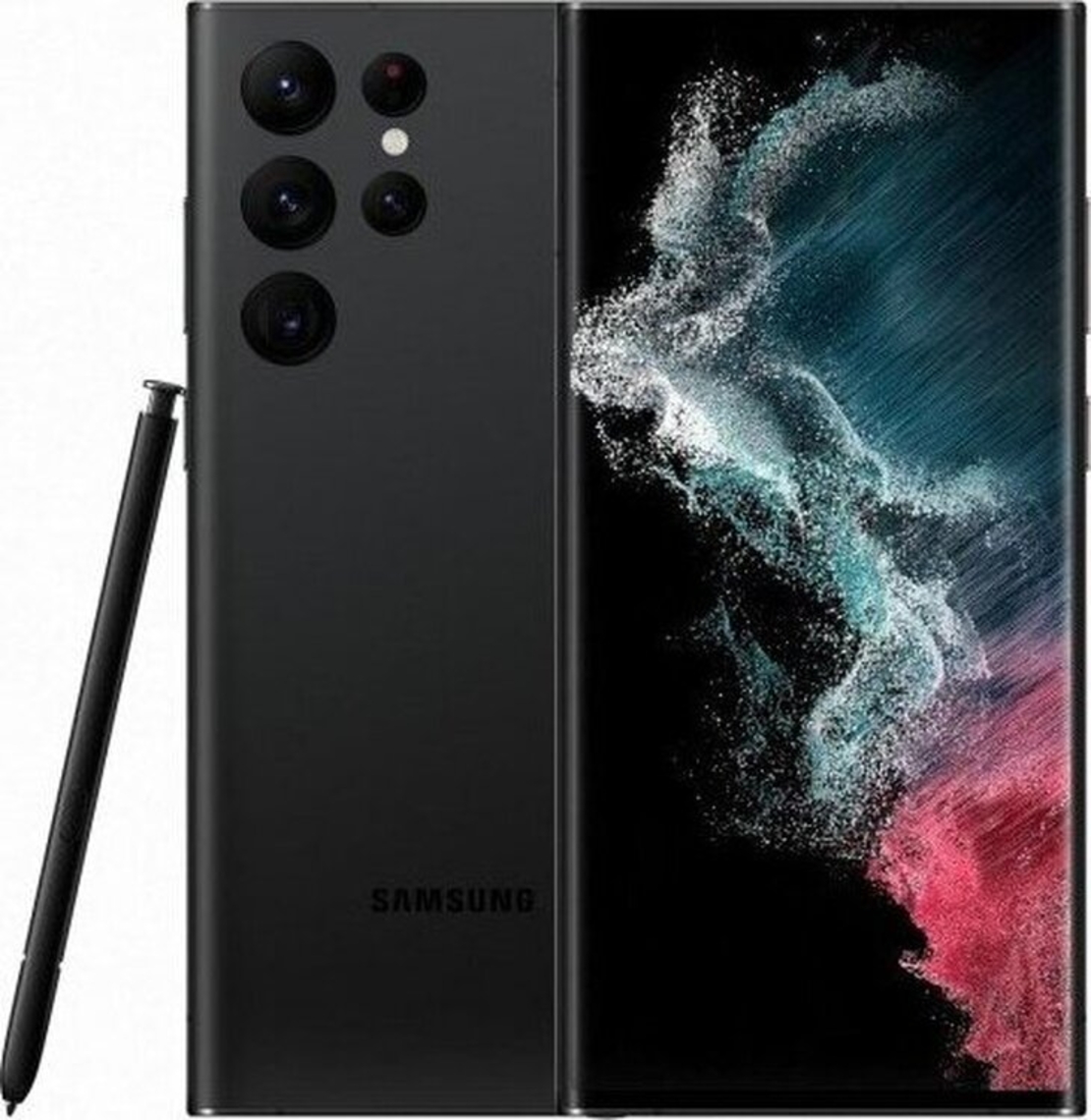 Смартфон Samsung Galaxy S22 Ultra, 128GB, 8GB RAM, 5G, Phantom Black