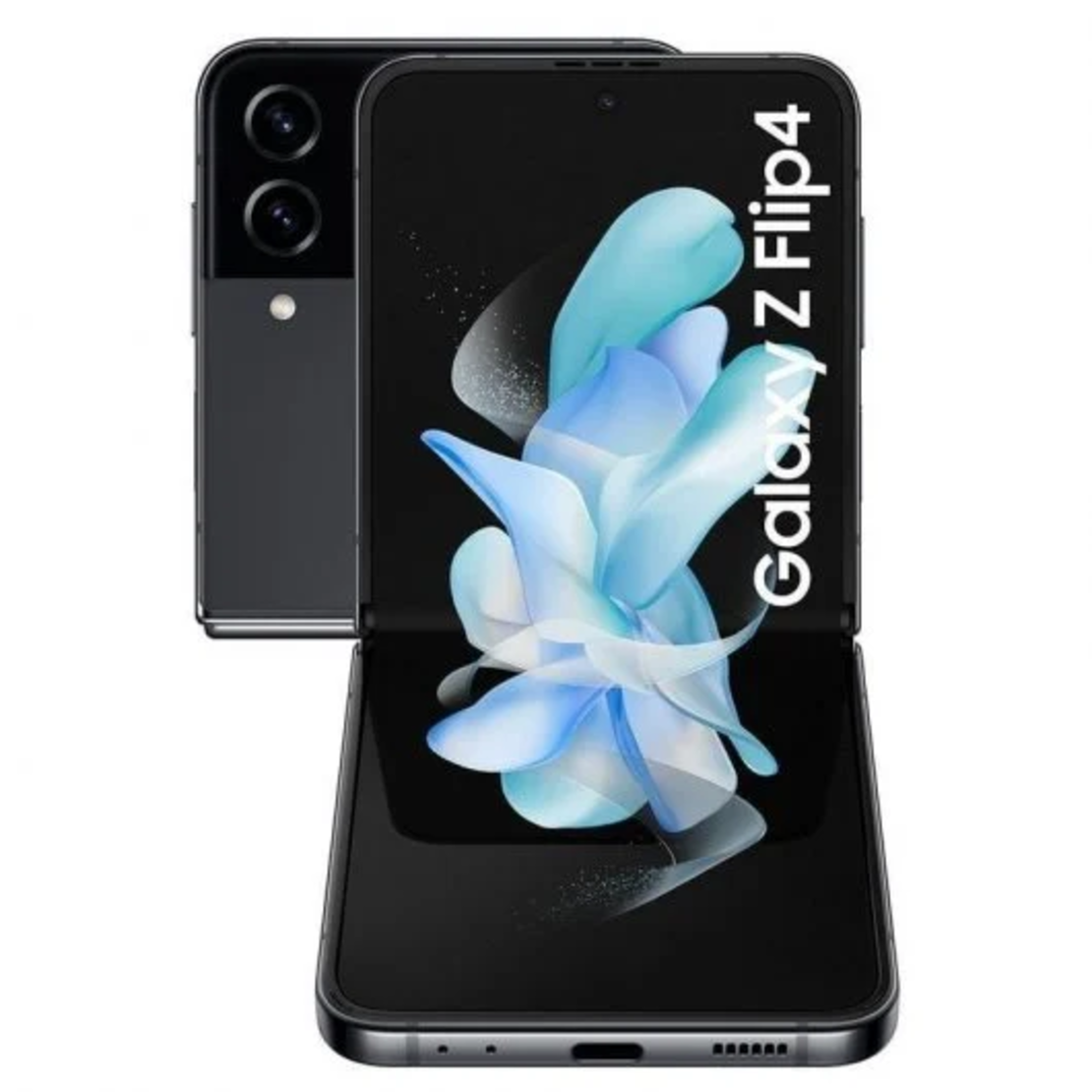 Смартфон Samsung Galaxy Z Flip4, 256GB, 8GB RAM, 5G, Graphite