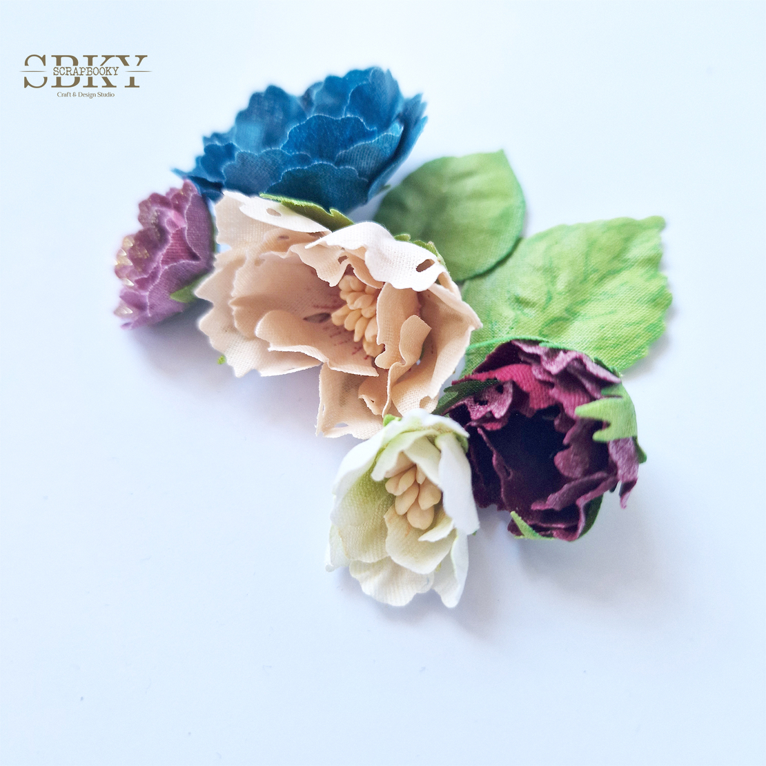 Handmade Flowers ND - Set of 5, N3