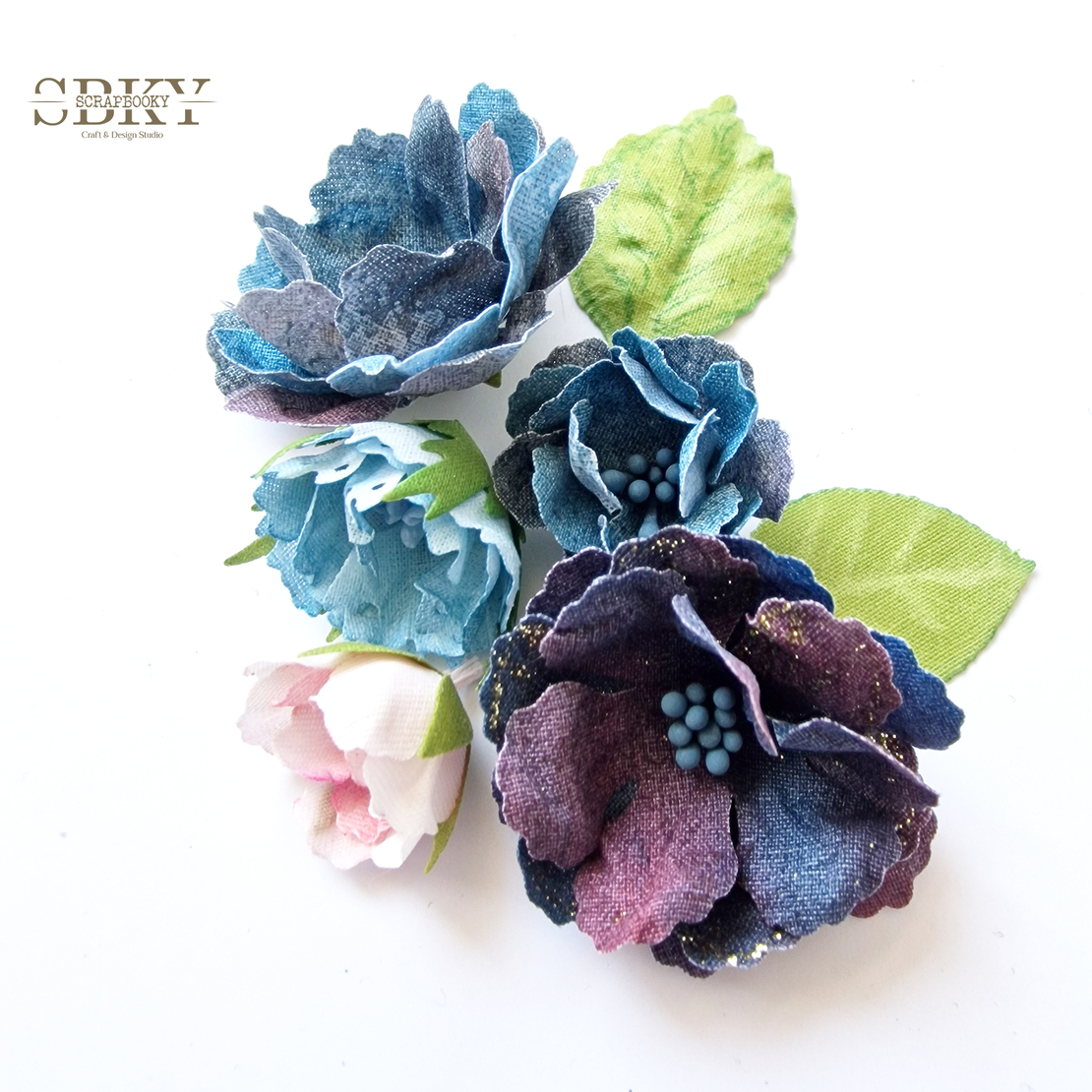 Handmade Flowers ND - Set of 5, N25