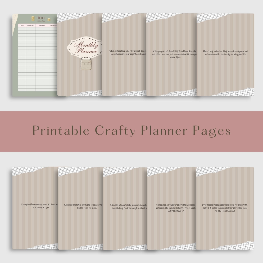 Digital Pages For Planner 