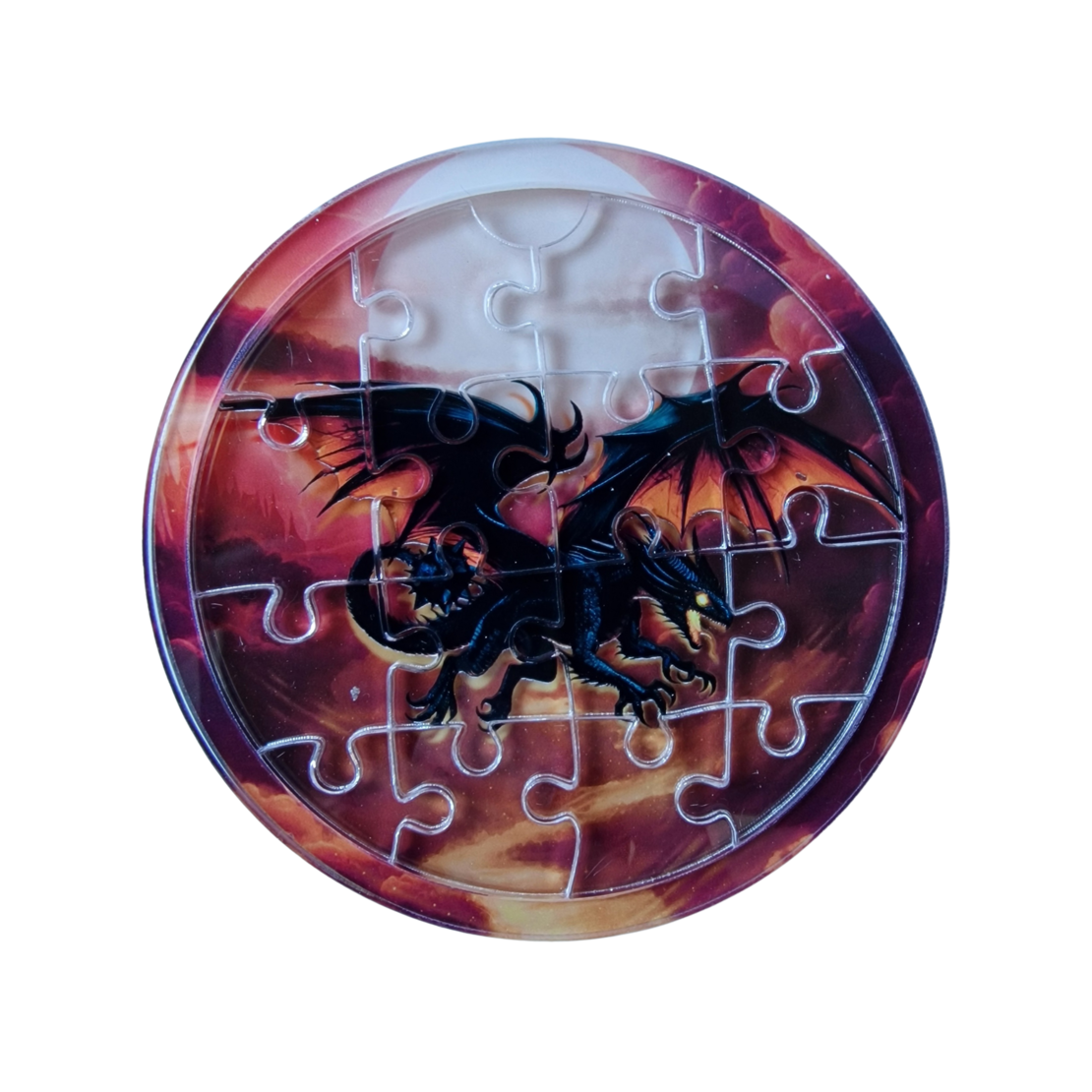 Stormwing's Inferno Puzzle Coaster