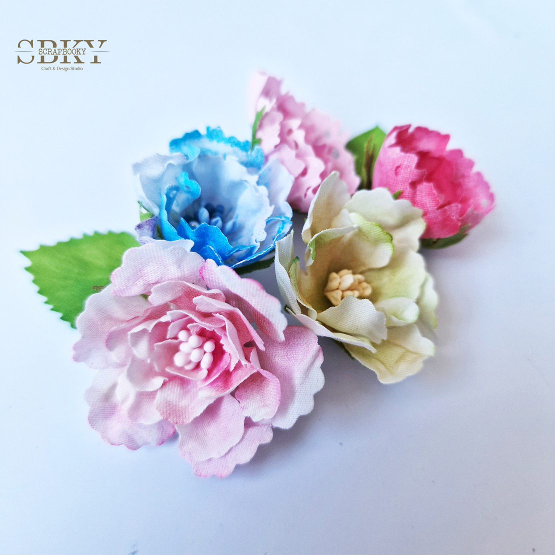 Handmade Flowers ND - Set of 5, N10