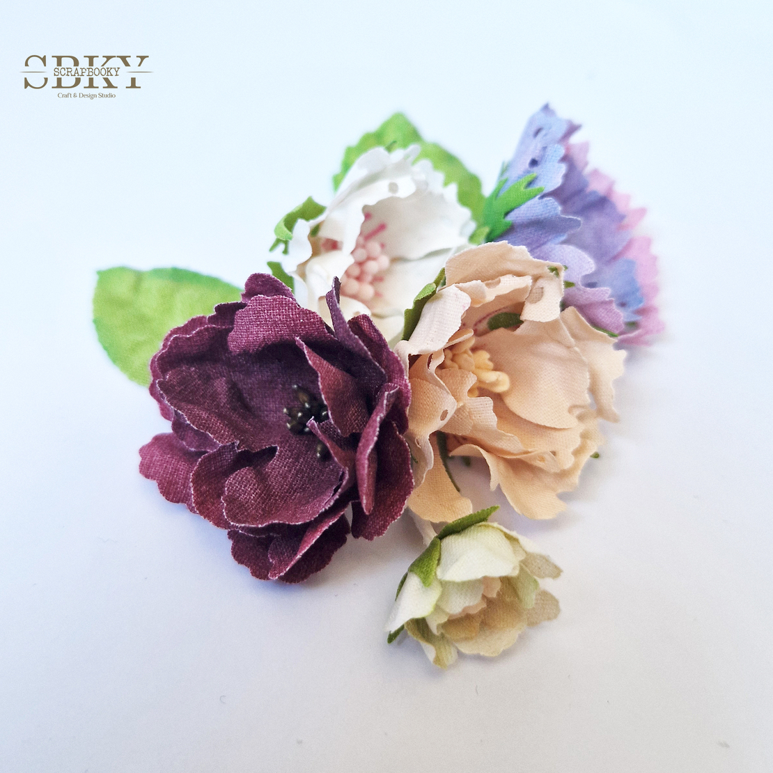 Handmade Flowers ND - Set of 5, N13