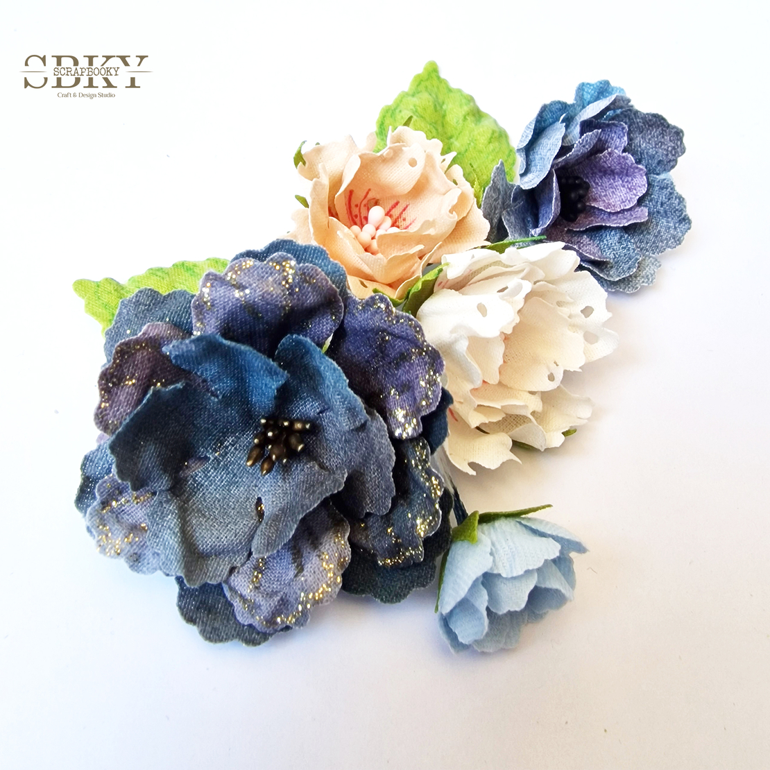 Handmade Flowers ND - Set of 5, N18