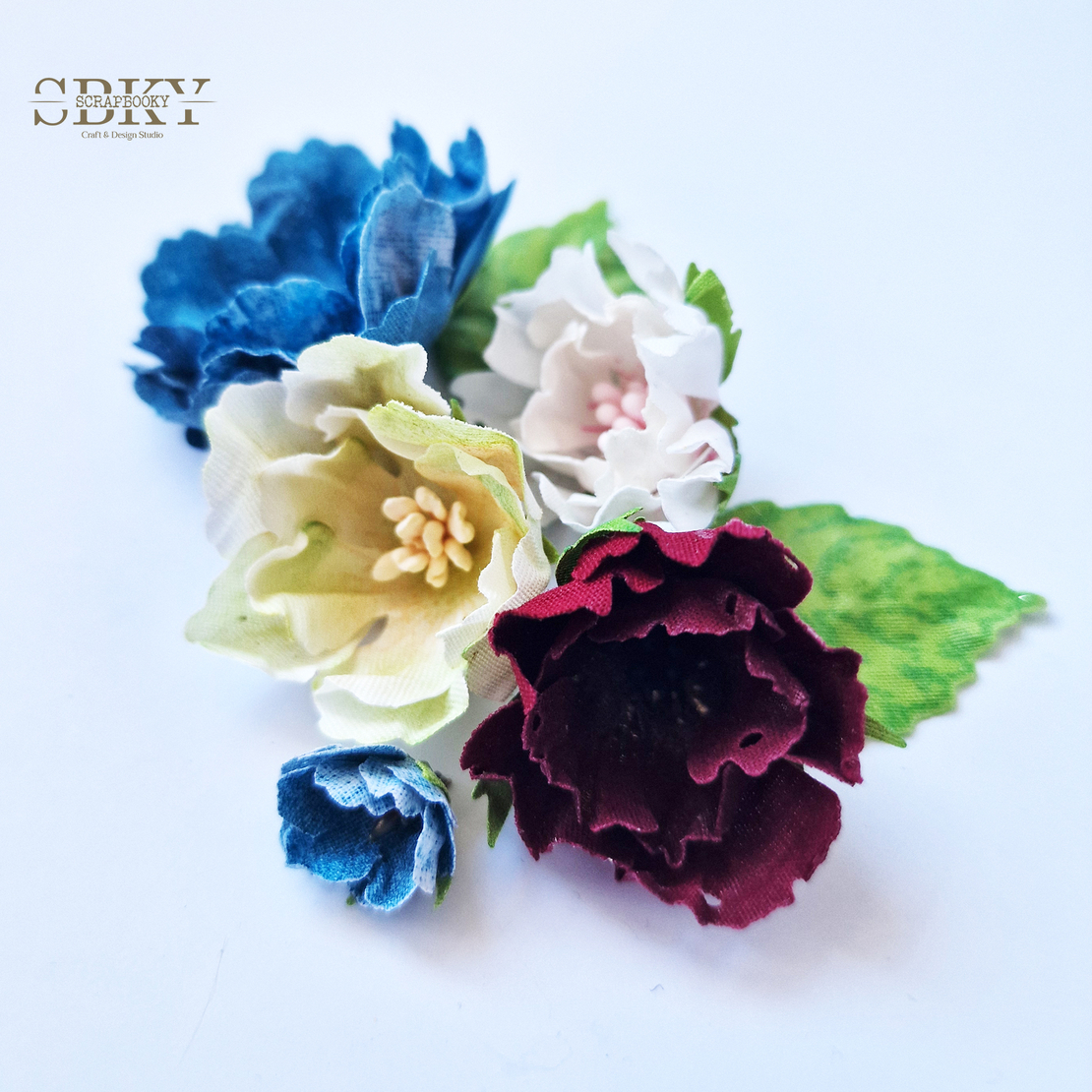 Handmade Flowers ND - Set of 5, N11