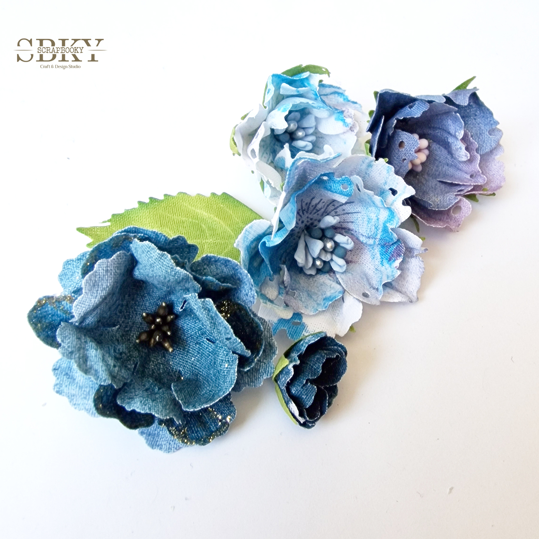 Handmade Flowers ND - Set of 5, N26