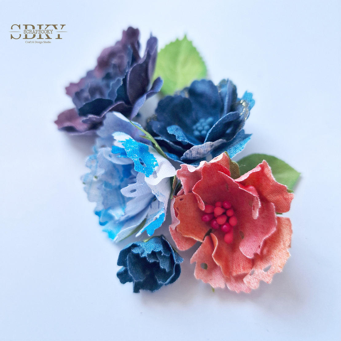 Handmade Flowers ND - Set of 5, N2