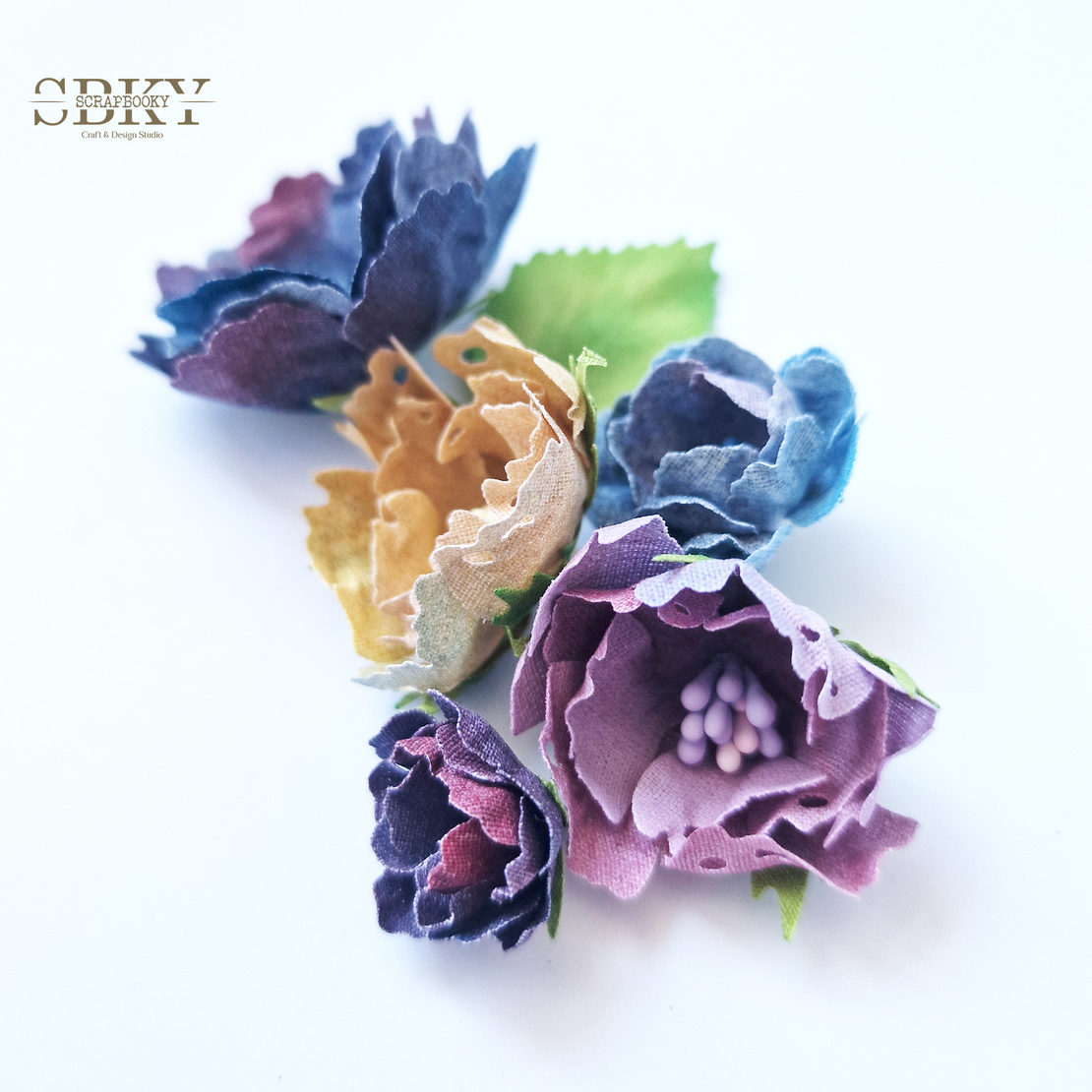 Handmade Flowers ND - Set of 5, N14