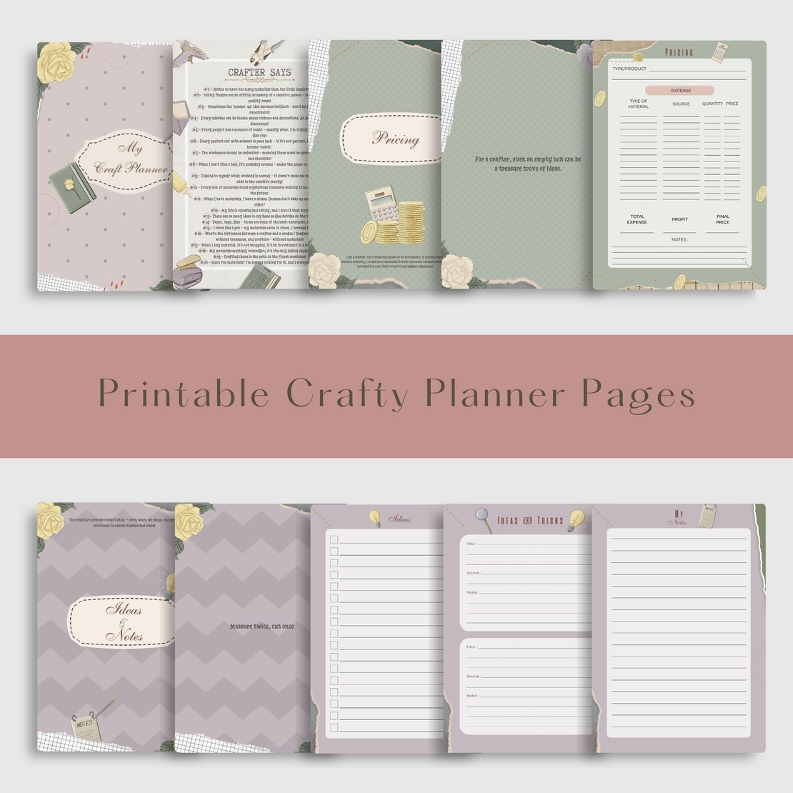 Digital Pages For Planner 