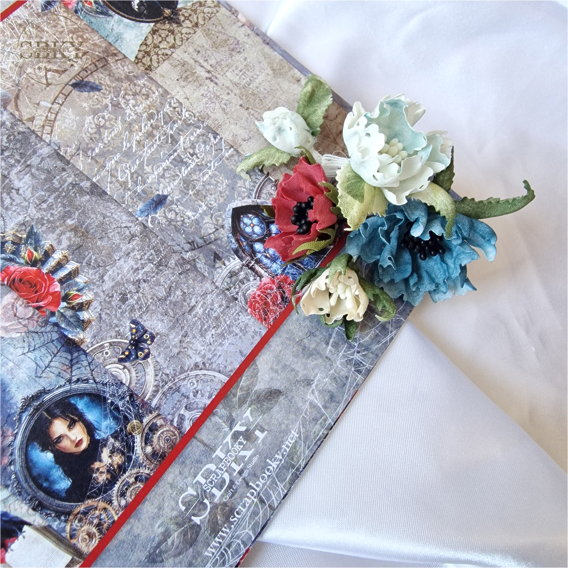 Handmade Flowers - Set of 5, N4