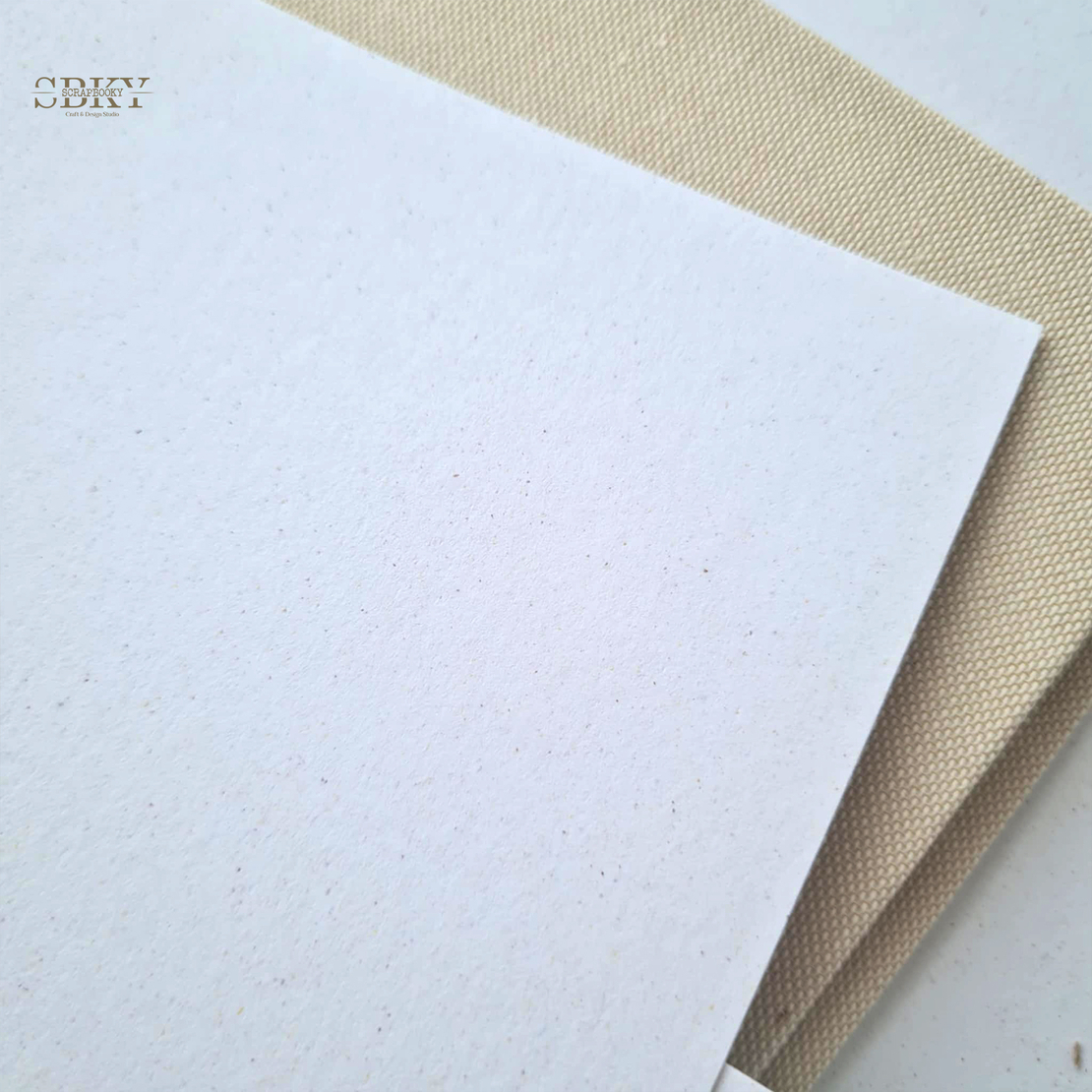 Blank Retro Album, beige