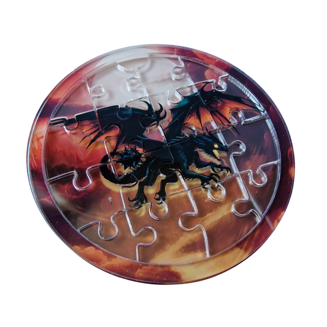 Stormwing's Inferno Puzzle Coaster