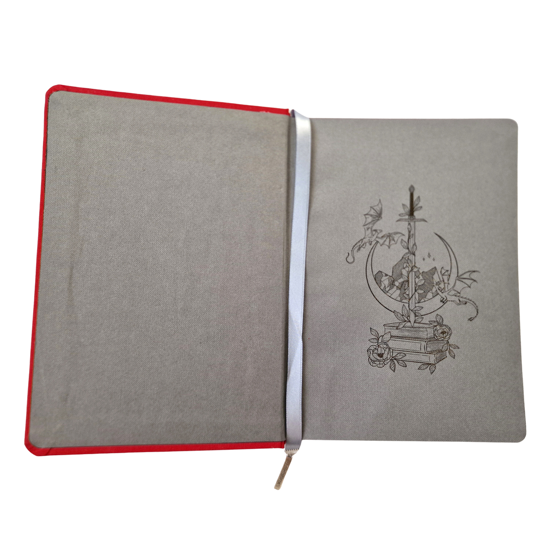 Themed Red Reading Journal