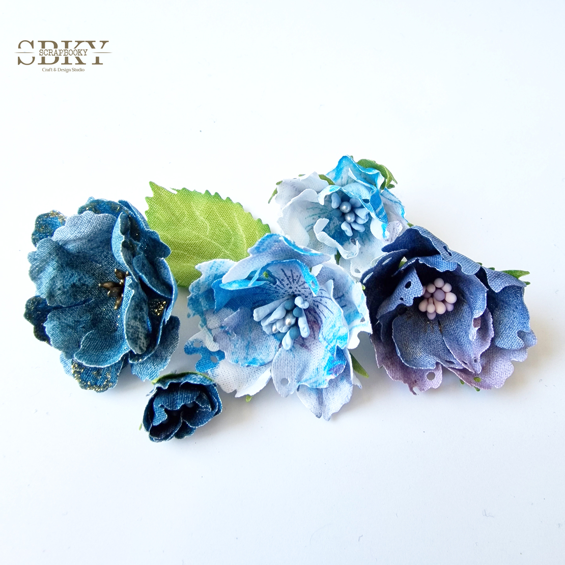 Handmade Flowers ND - Set of 5, N26