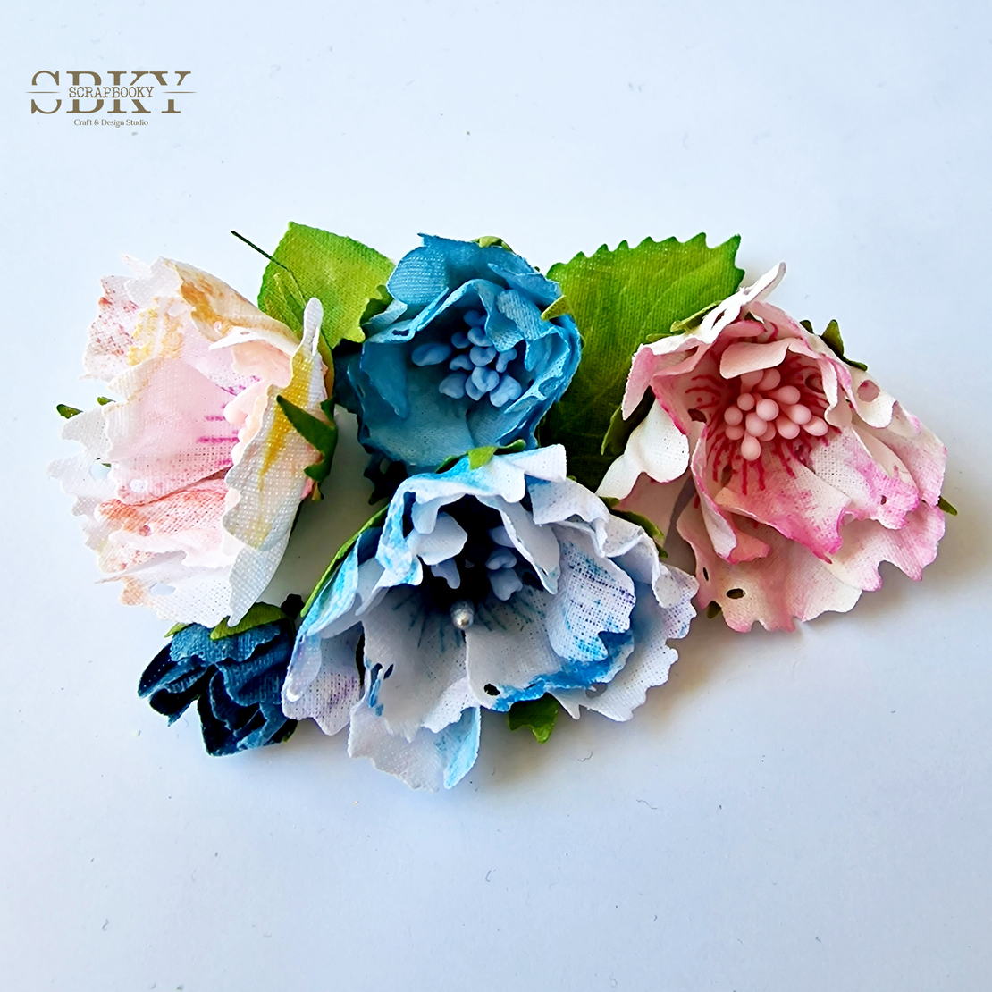 Handmade Flowers ND - Set of 5, N30